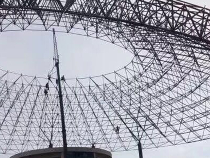 叶城篮球馆球形网架厂家价格